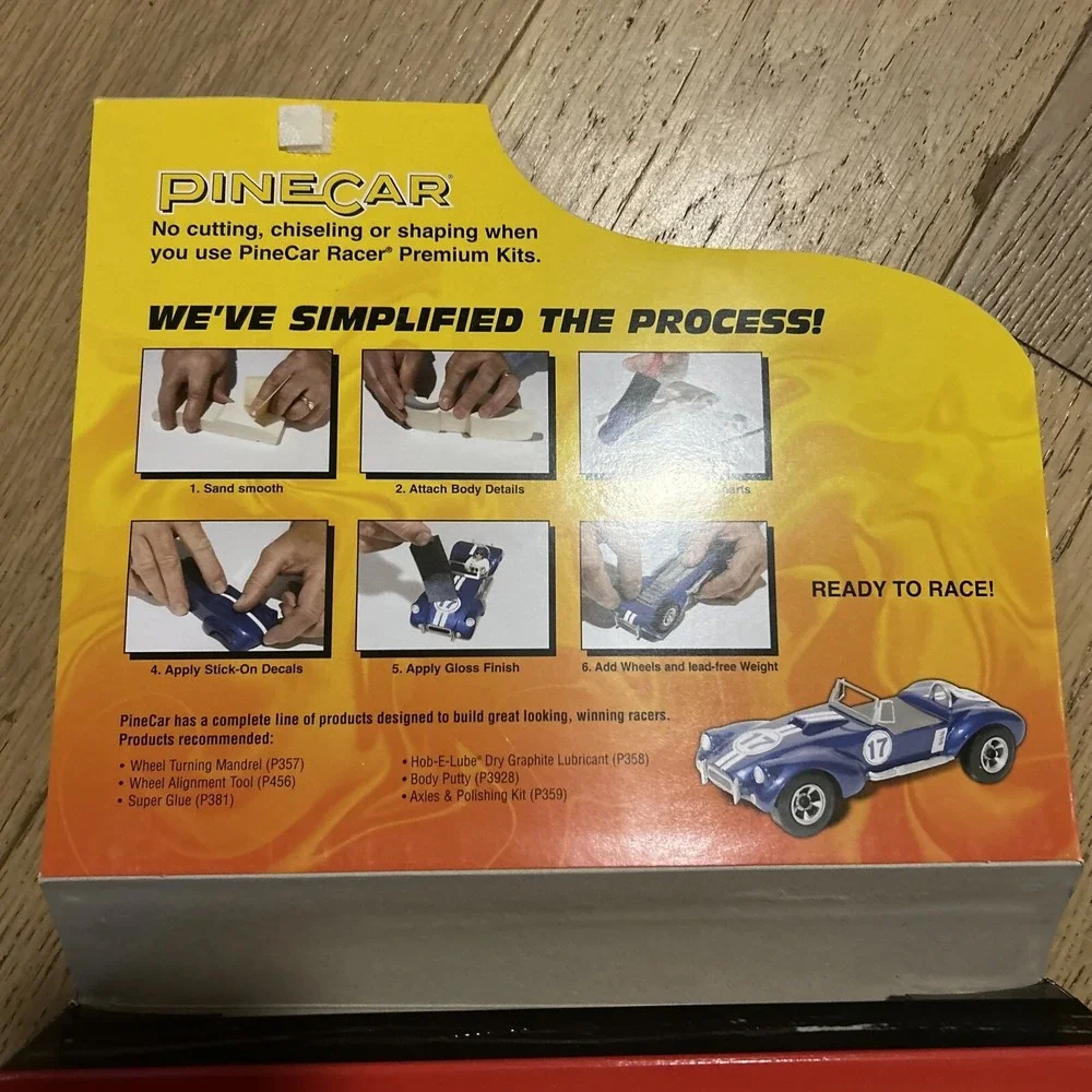 Pinecar Premium Car Kit Blue Venom‎ Racer P3950